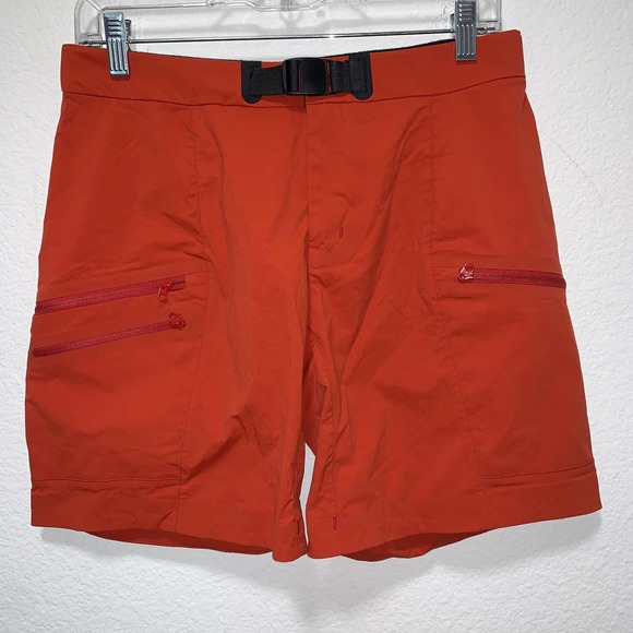 Arc'teryx Pants - Arc'teryx Orange Hiking Shorts